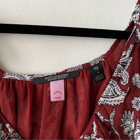 Anthropologie Scotch & Soda Coventry Floral Floral Tank Top - Picture 5 of 7